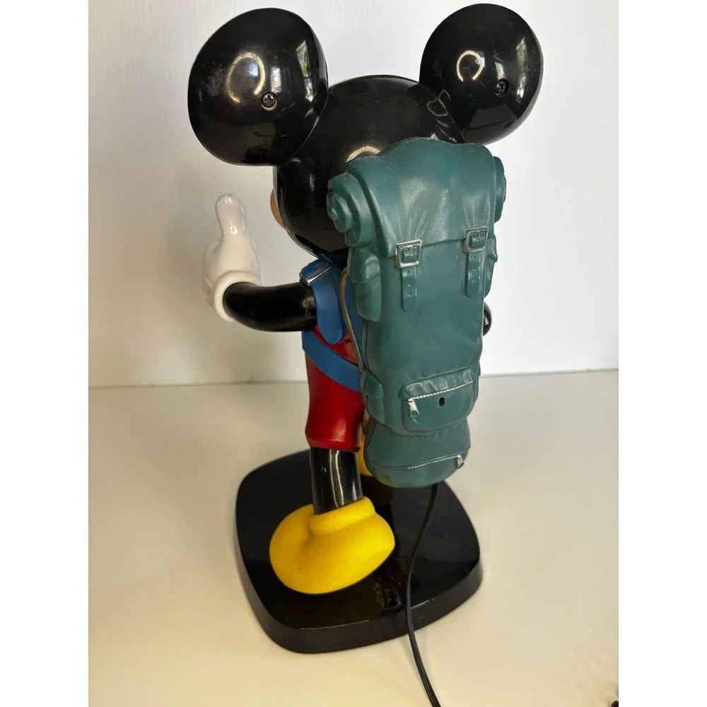 ☎️Vintage 1986 Tyco‎ Mickey Mouse Hiking Figure Telephone 14